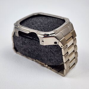 BAITEYOU Apple Watch Ultra 49mm SS Titanium Color Band + Case